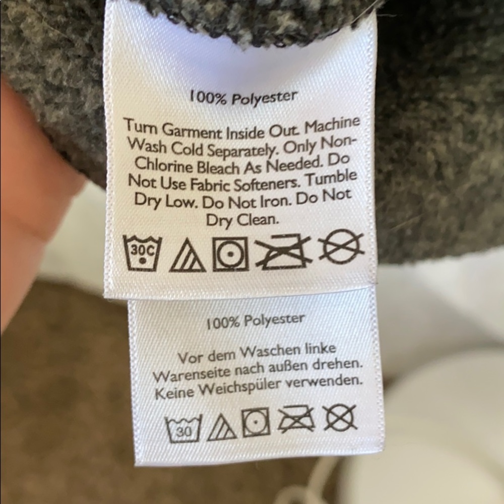 Quarter button grey jacket - Picture 3 of 4